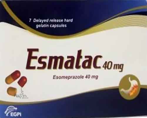 إسماتاك – Esmatac | لعلاج الحموضة والتهابات وقرحة المعدة والاثنى عشر