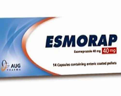 اسموراب – Esmorap | لعلاج الحموضة والتهابات وقرحة المعدة والاثنى عشر