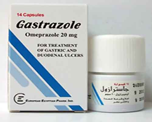 جاسترازول – Gastrazole | لعلاج الحموضة والتهابات وقرحة المعدة والاثنى عشر