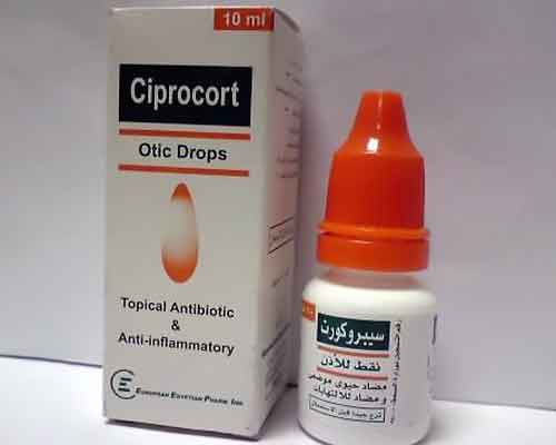 سيبروكورت – Ciprocort | قطرة للأذن مضاد حيوي واسع المجال