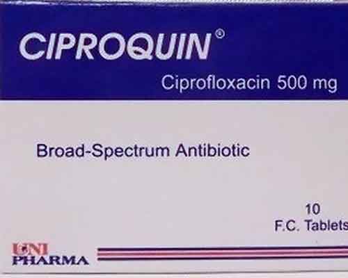 سيبروكين – Ciproquin | مضاد حيوي واسع المجال لعلاج العدوى البكتيرية