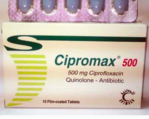 سيبروماكس – Cipromax | مضاد حيوي واسع المجال لعلاج العدوى البكتيرية