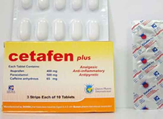 سيتافين بلس – Cetafen Plus | لعلاج نزلات البرد الحادة والأنفلونزا