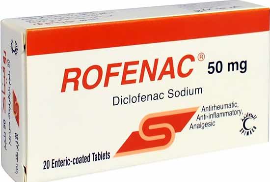 روفيناك 50 مجم – Rofenac 50 mg | مسكن للآلام ومضاد للإلتهابات وخافض للحرارة