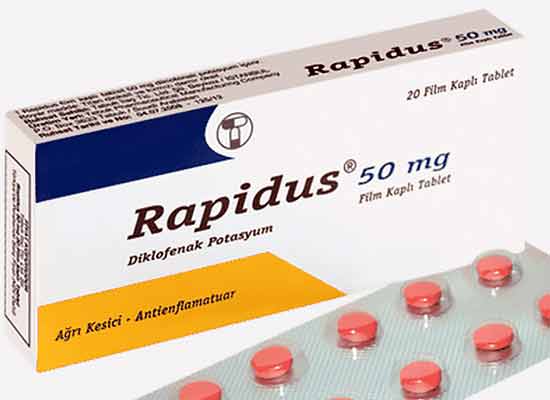 رابيدوس – Rapidus | مضاد للالتهابات وخافض للحرارة ومسكن للآلام